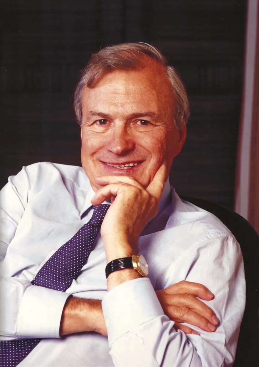 Claude Bébéar, fondateur du groupe AXA
